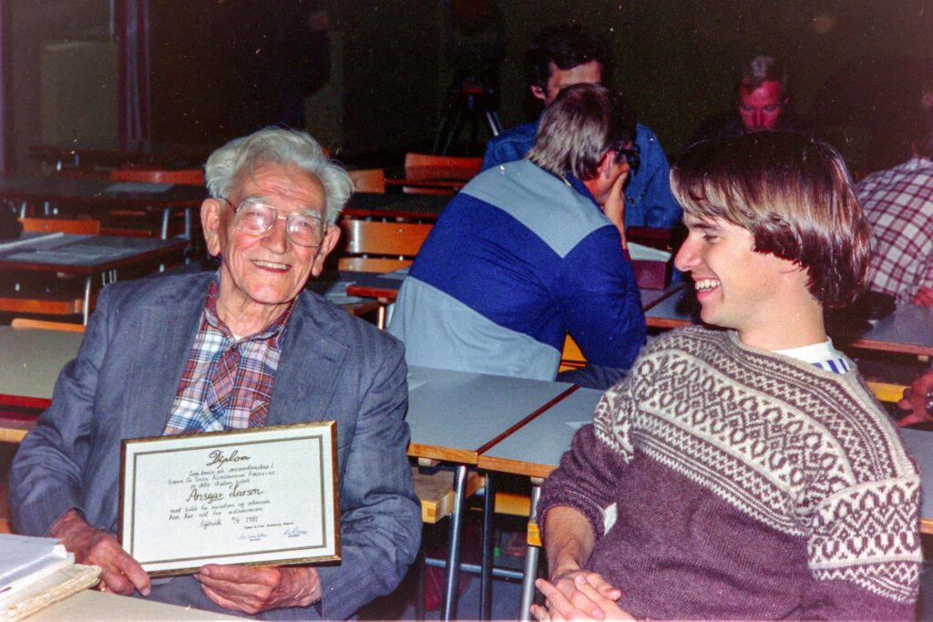 Ansgar Larsen og Jan Olav Langseth